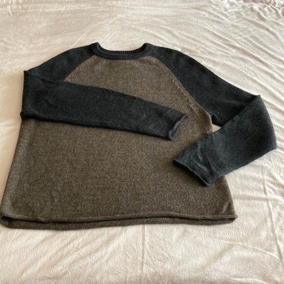 Lucky Brand Men's Vintage Inspired Brown Wool Alpaca Sweater Size XL EUC - Picture 1 of 12